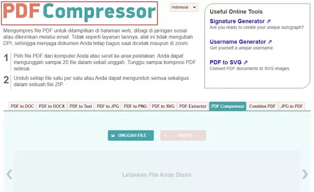 Cara Mengecilkan Ukuran PDF