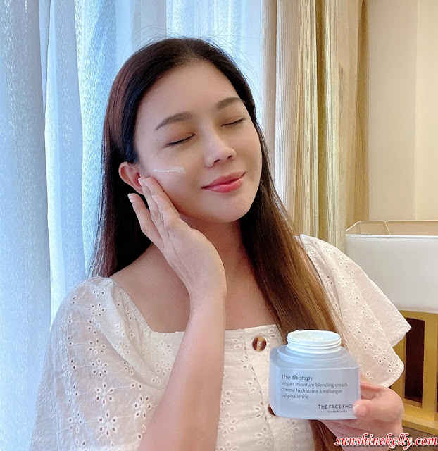 The Therapy Vegan Moisture Blending Cream Review, The Face Shop, The Therapy, The face shop malaysia, korean skincare review, skincare review, beauty