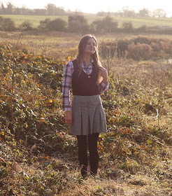 countryside fashion blogger dressing for autumn