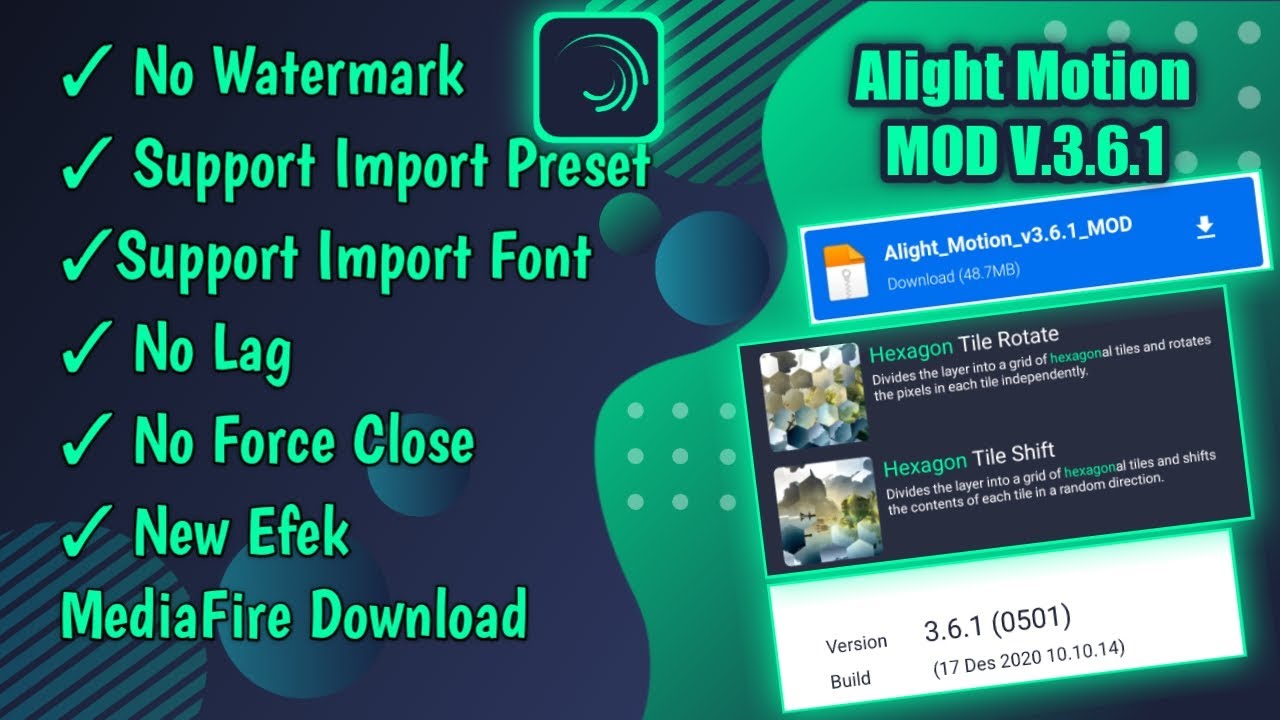 Download Alight Motion 3.6.1 Mod Apk