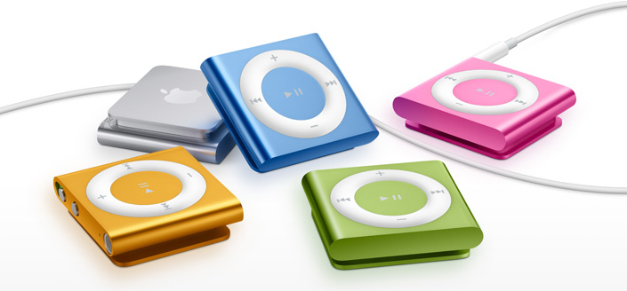 new ipod shuffle touch screen. the nano has a touchscreen and