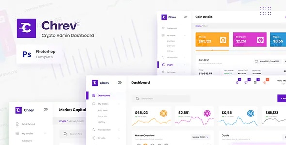 Best Crypto Admin Dashboard UI Template