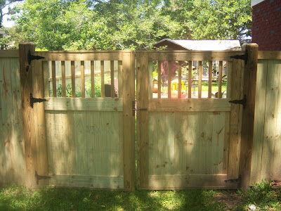 wood fence gate plans