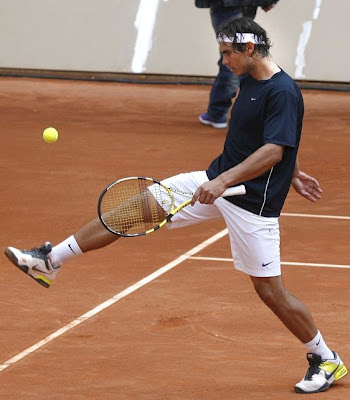 rafael nadal hairstyles. Rafael Nadal is 17 again,