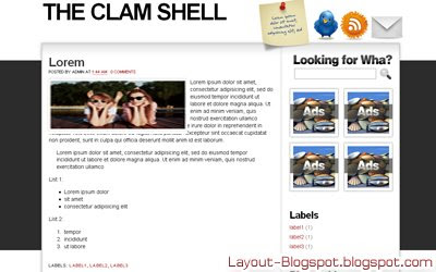 Download The Clamshell Template