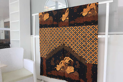 Motif Batik Punakawan Kawung di Batikdlidir