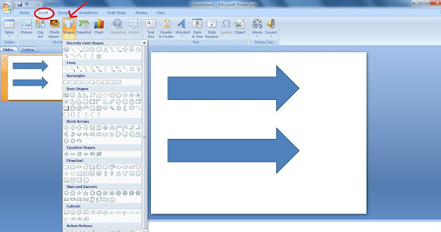 Cara Membuat Hyperlink di MS Power Point Yang Menarik