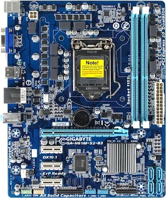 Gigabyte GA-H61M-S2-B3 (rev. 1.0) NVMe M.2 SSD BOOTABLE BIOS MOD