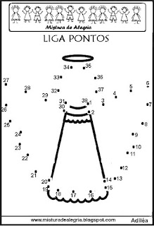 Liga pontos-símbolos do natal