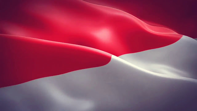 gambar bendera indonesia keren