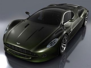 Exotic design Aston Martin AMV10 concept car