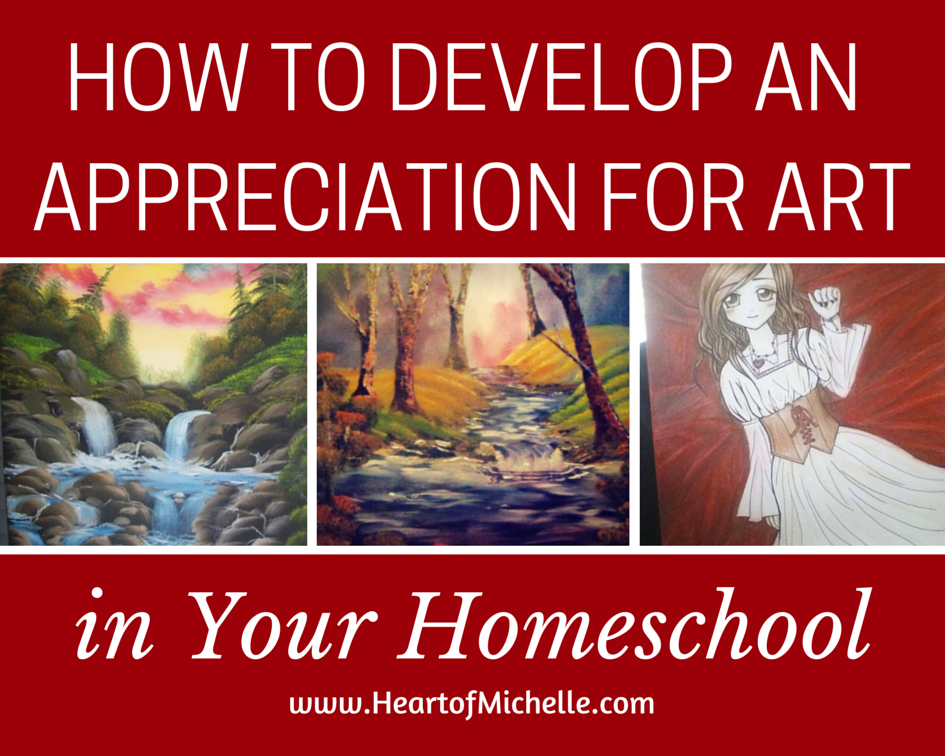 Developing art appreciation in your homeschool is the first step to including art in your children's lives. www.apassionledlife.com