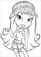 Bratz Coloring Pages