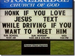 church-sign