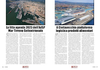 GENNAIO 2023 PAG. 47 - A Civitavecchia piattaforma logistica prodotti alimentari