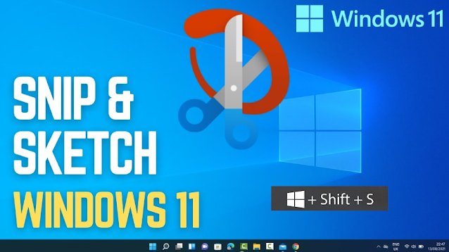 Windows key + Shift + S