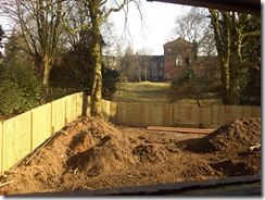 A view from the window of the master bedroom plot 1