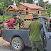 Tentara Peduli, Warga Dusun Berkat Senang Ada Mobil Antar Jemput