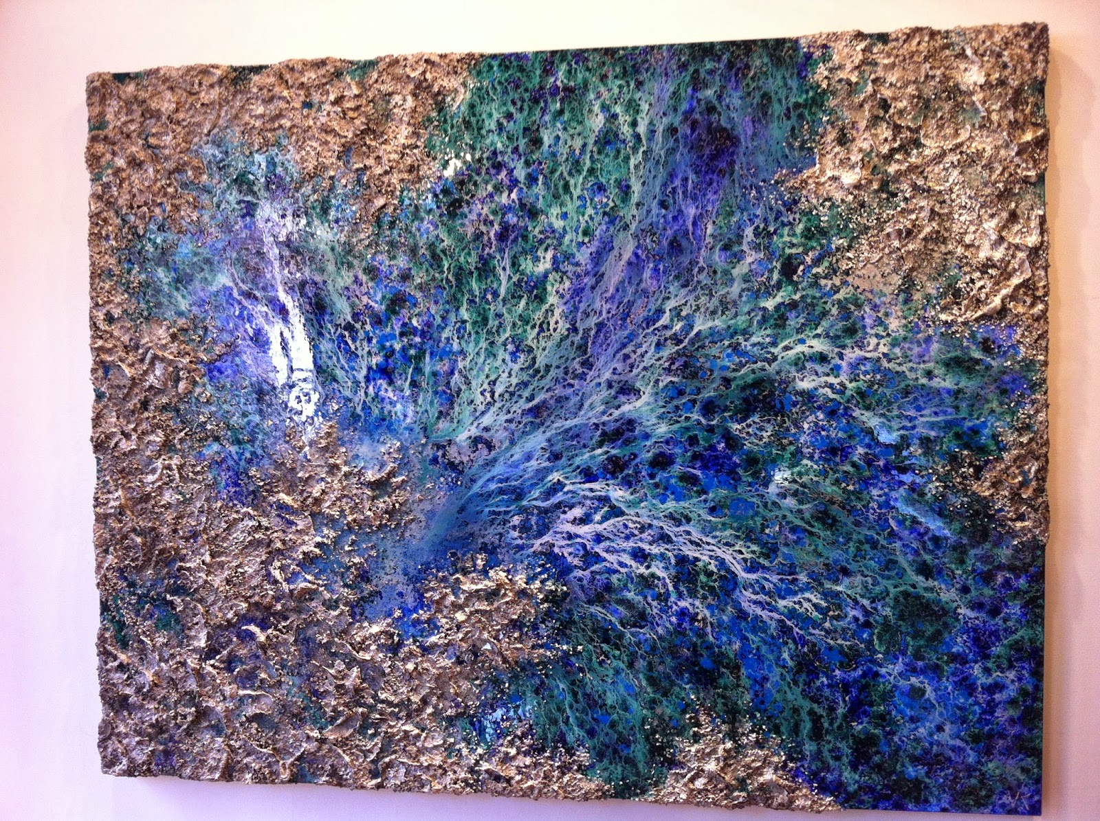 The Earth CVIII, Victoria Kovalenchikova, poliuretano Villa del Arte Galleries, composites, Barcelona, arte, pintura