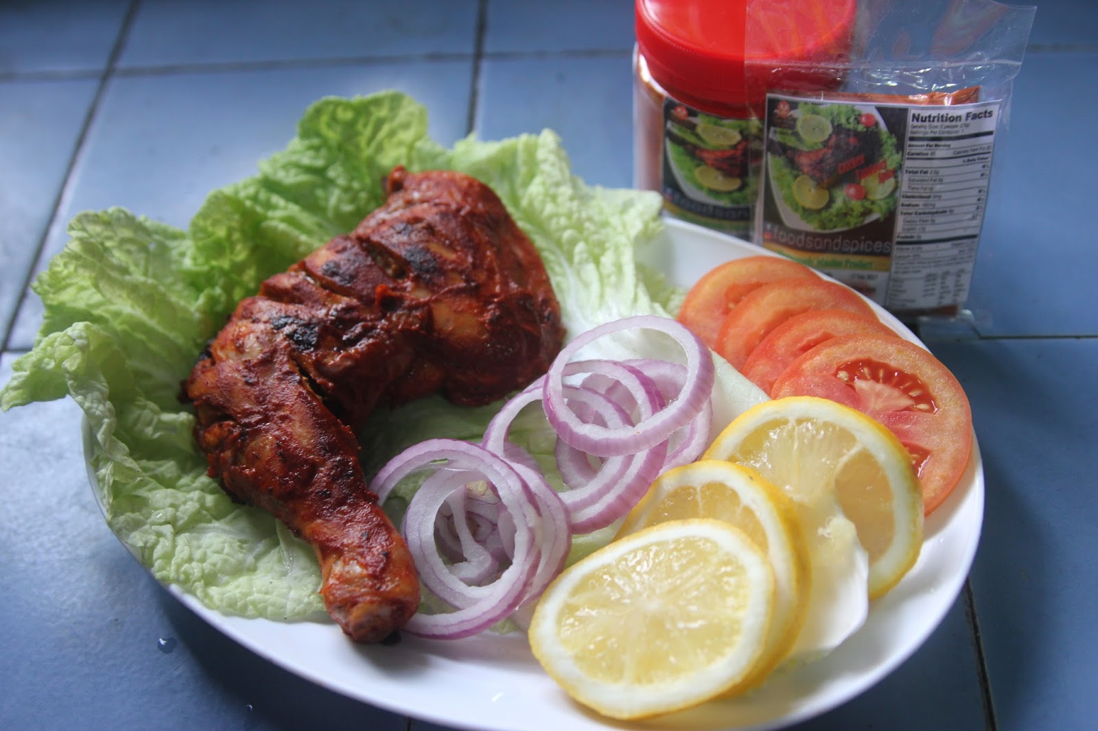 Resepi Ayam Tandoori bersama rempah tandoori sedap & murah 