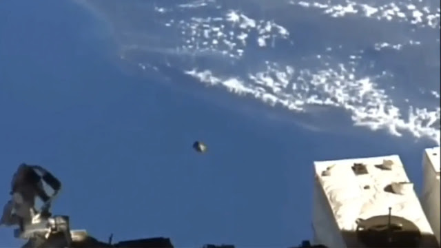 NASA just ignored a UFO right in front of the ISS.
