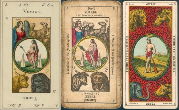 Etteilla Timeline And Etteilla Card Variants Background