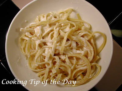 how to thicken alfredo sauce without flour