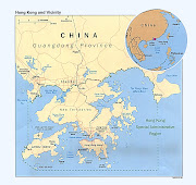 Hong kong map of world maps (map)