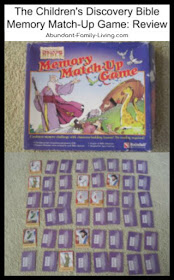 The Children’s Discovery Bible Memory Match-Up Game