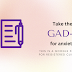 Anxiety: GAD-7