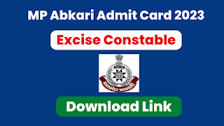 MPESB Excise Constable Admit Card 2023 Download Now