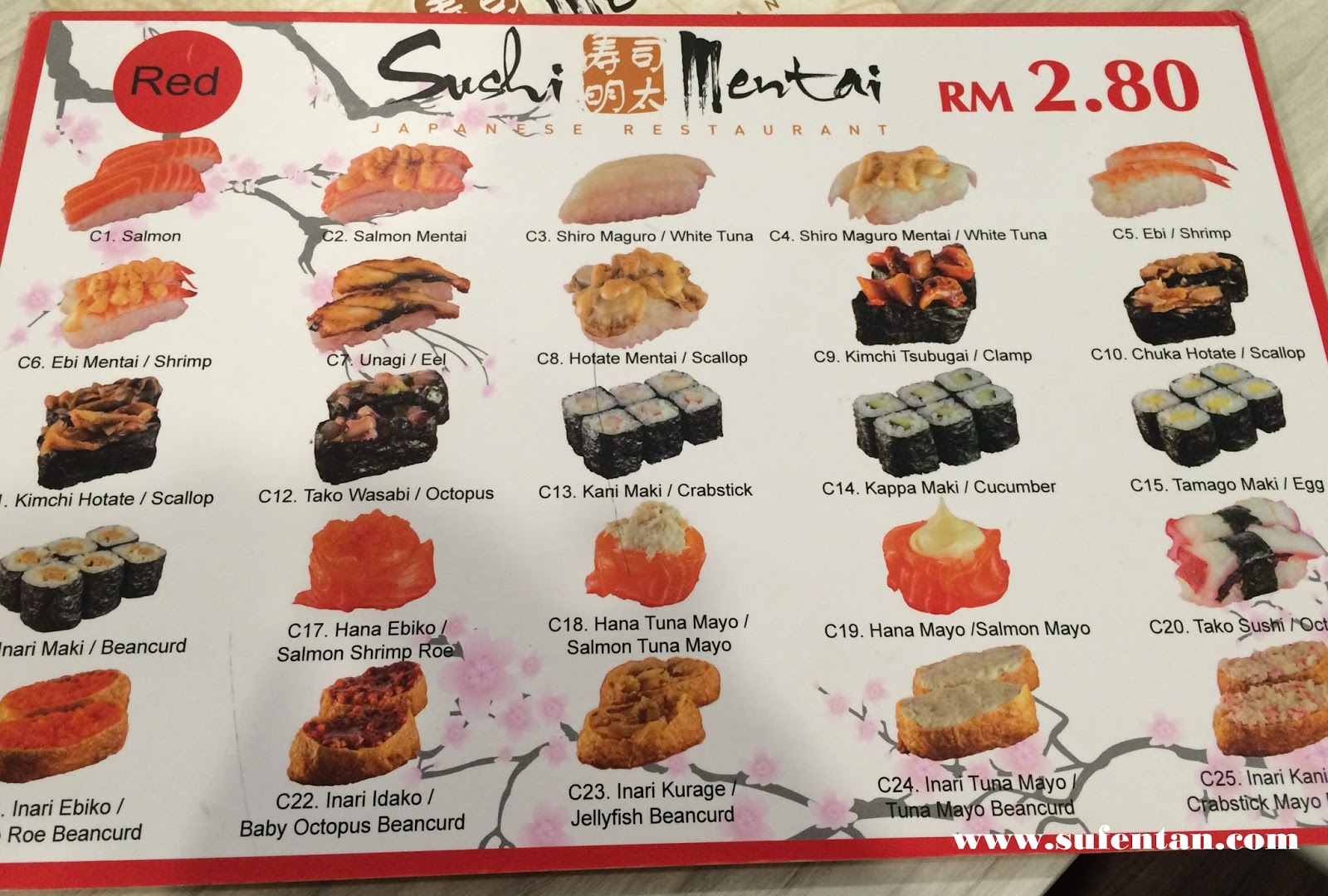 Sushi Mentai Rm1 80 And Rm 2 80 Sushi Ss2 Sufentan Com
