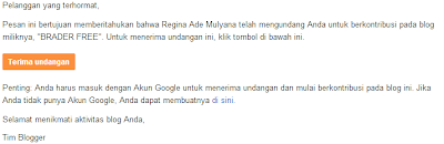 Memindahkan Blog Ke Akun Google-Blogger Lain