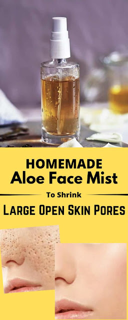 How to Make Aloe Face Mist to Shrink Pores and Smooth Skin