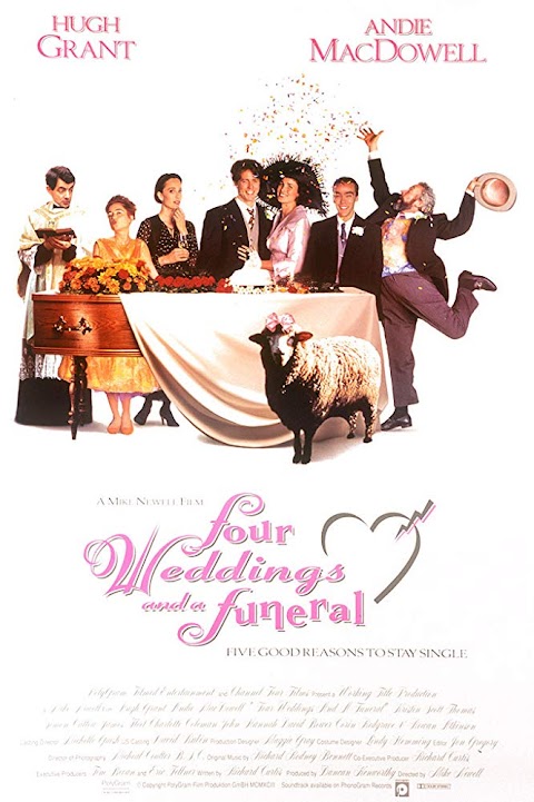أربع حفلات زفاف وجنازة Four Weddings and a Funeral (1994)