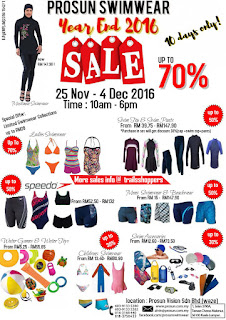 Prosun Swimwear Year End Sale 2016