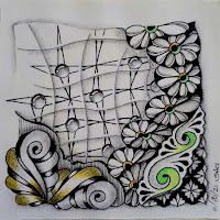 Refresher #229 with tangles Floo and Floo-ish, Hearts & Diamonds, Hexa, Dayzee May, Sling-Slang