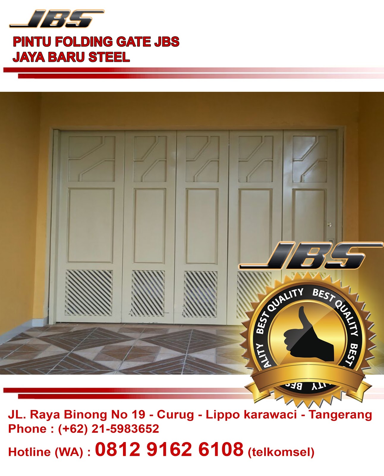 Jual Pintu Garasi Lipat Jual Pintu Garasi Minimalis 