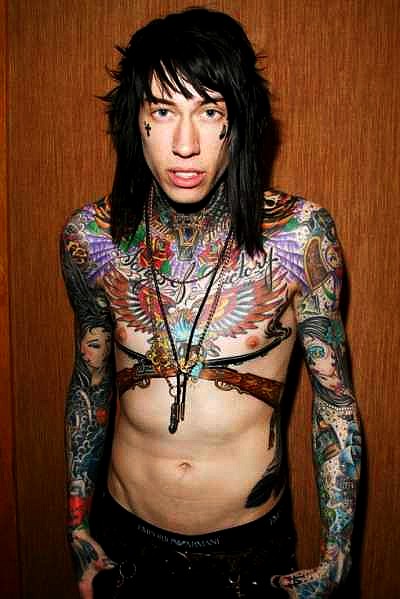 trace cyrus tattoos