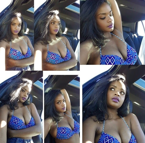 BBA Star Dillish Put Her Boobs On Display[See Photos]