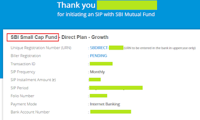 SBI Mutual Fund Online SIP