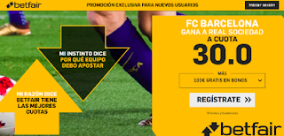 betfair supercuota Barcelona gana Real Sociedad 15 septiembre