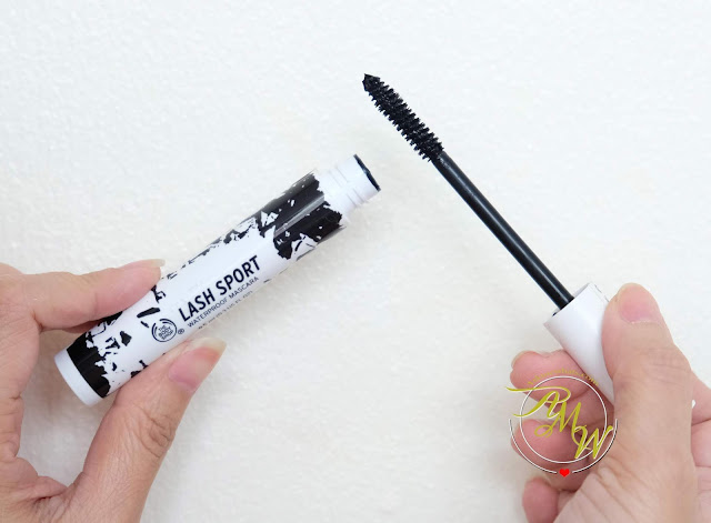 a photo of The Body Shop Lash Sport Waterproof Mascara Review