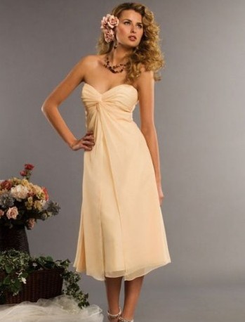 Tea Length Bridesmaid Dresses