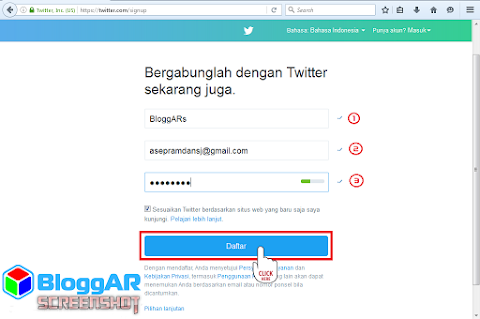  memang tidak sulit tapi dengan adanya tutorial sebagai acuan maka akan lebih gampang da Baca ya :  Cara Membuat Akun Twitter Lengkap Terbaru