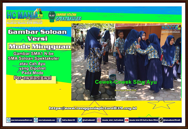 Gambar Soloan Spektakuler Versi Per-awalan - SMA Soloan Spektakuler Cover Batik (SPS2) -31 B Mode Mingguan RG
