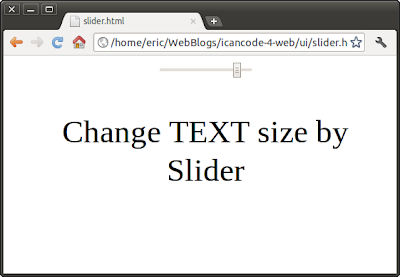 Implement Slider using HTML5 an JavaScript