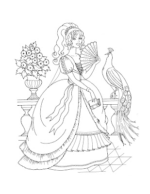 princesses coloring pages. Princess Coloring Pages -