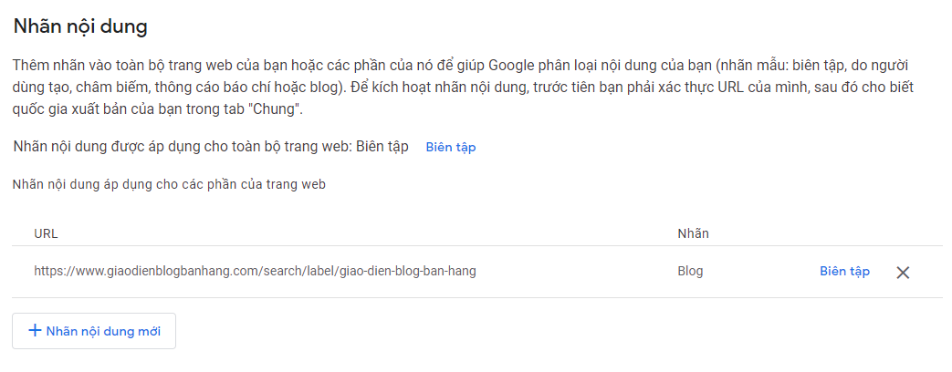 Hướng dẫn đăng ký Publisher Center của Google News cho blogspot