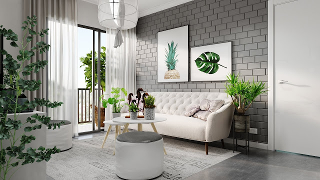 living room decor ideas with plants